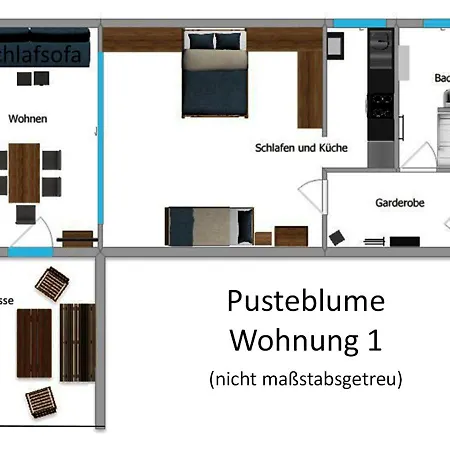 Happy Place Pusteblume Daire Halblech